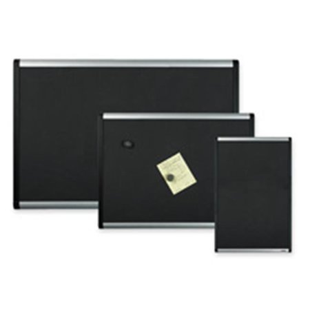 ALFRED MUSIC Bulletin Board- Mesh Fabric- w- Hardware- 3ft.x2ft.- Black SW127372